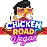 Chicken Road Vegas logo by InOut at Lysti CasinoChicken Road Vegas