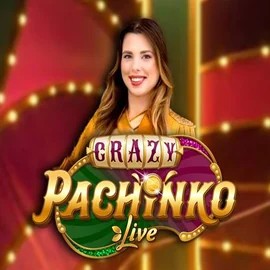 Crazy Pachinko logo – Live Casino by Evolution at Lysti Casino