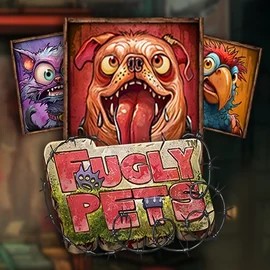 Official Slots logo: Fugly Pets by Stakelogic at Lysti Casino