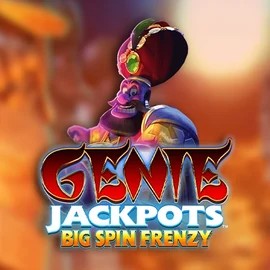 Genie Jackpots: Big Spin Frenzy slot visual from Blueprint Gaming available on lysticasinos-fi.com