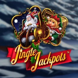 Jingle Jackpots slot visual from Dragon Gaming available on lysticasinos-fi.com