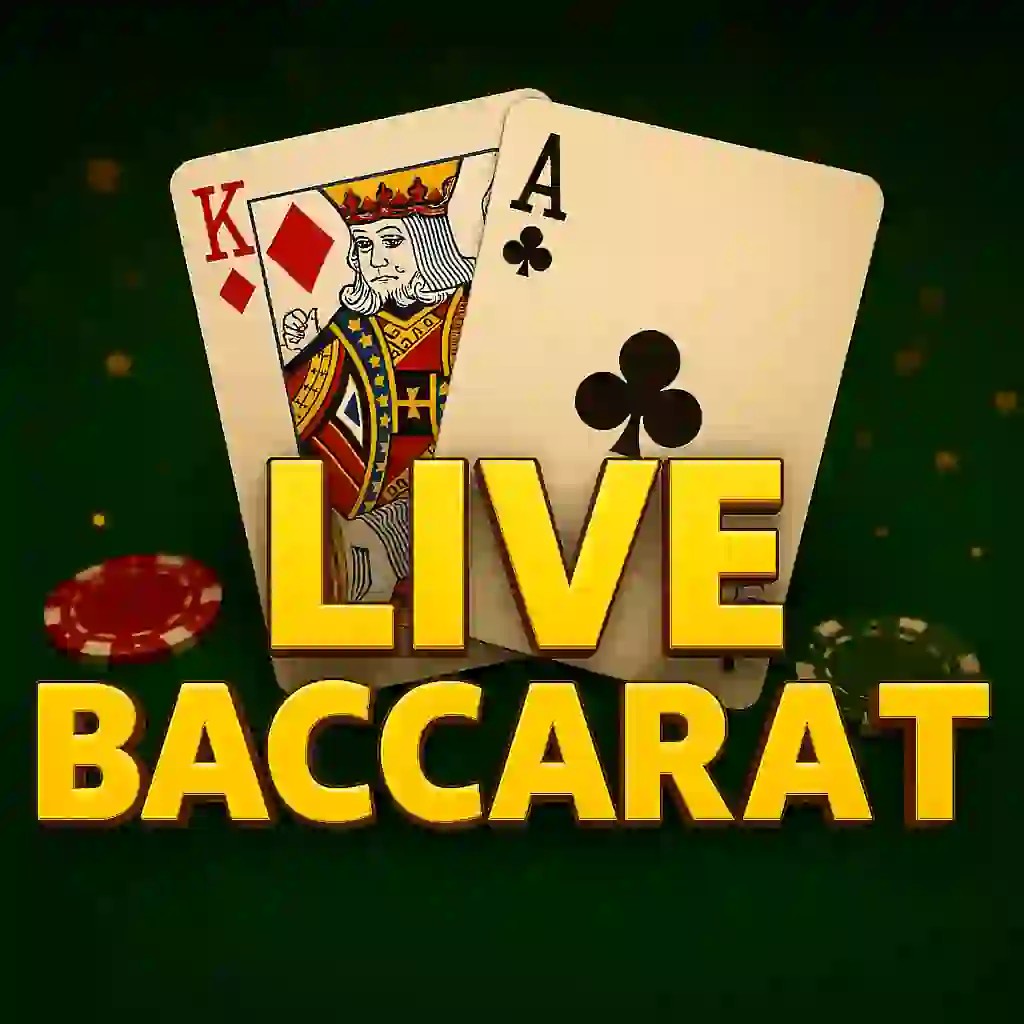 Live Baccarat slot visual from Evolution available on lysticasinos-fi.com