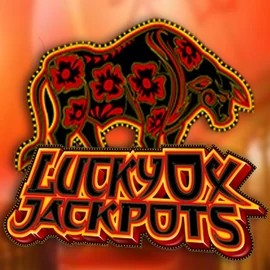 Official Jackpots logo: Lucky Ox Jackpots by Rival at Lysti Casino