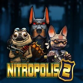 Nitropolis 2 slot visual from ELK Studios available on lysticasinos-fi.com