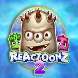 Slots logo of Reactoonz 2 from Play'n GO at Lysti Casino