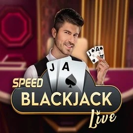 Speed Blackjack slot logo by Pragmatic Play at Lysti Casino