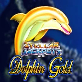 Dolphin Gold with Stellar Jackpots casino game by Lightning Box Game – featured logo at Lysti Casino