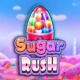 Sugar Rush logo by Pragmatic Play Lysti Casino